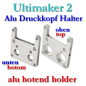 Preview: um2-printhead-hotend-aluminium-mounting-block-(top-+-bottom)-3646