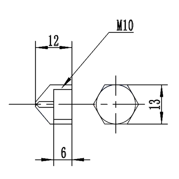 Preview: 2x-reprap-1.1-messing-duese-m10-innengewinde---0,4mm-2835