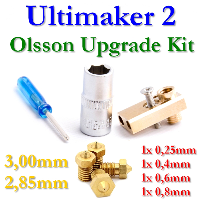 olsson-block-kit,-4-nozzles,-m7-nut-2.85mm-und-3.00mm-for-um2-3586